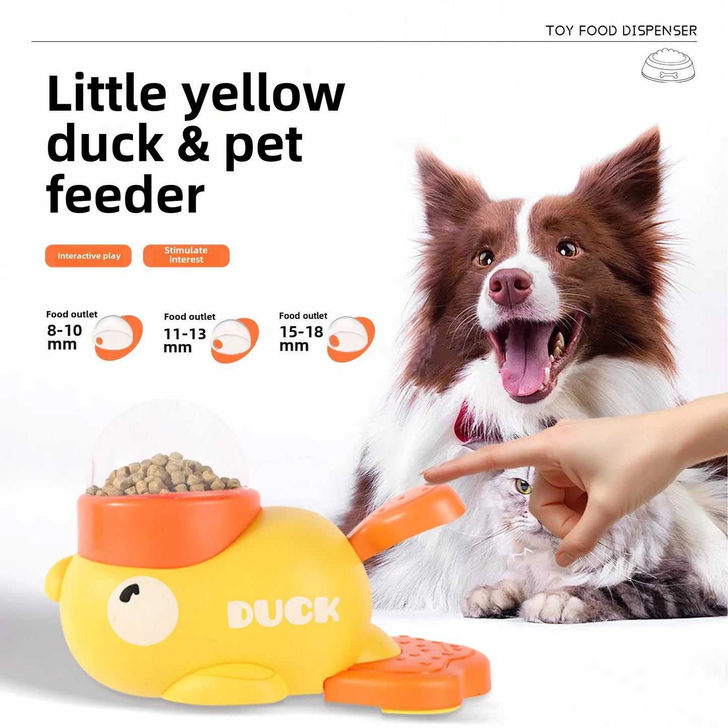 Distributeur Anti-Stress Interactif pour Chien et Chat – Jeu Intelligent + Récompense Gourmande