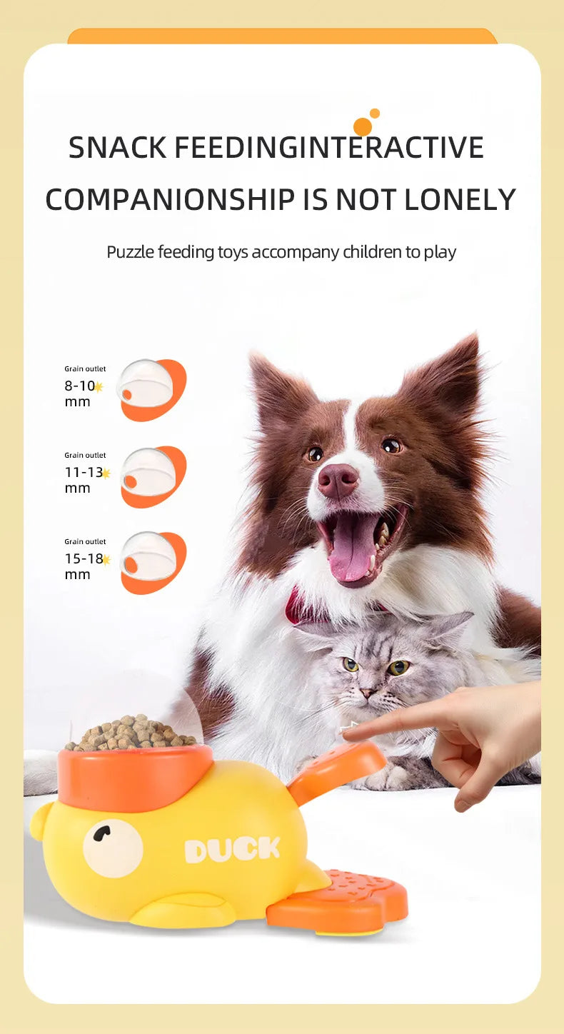 Distributeur Anti-Stress Interactif pour Chien et Chat – Jeu Intelligent + Récompense Gourmande