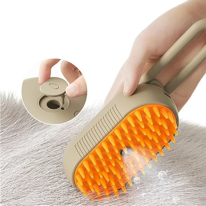 Brosse Chauffante Anti-Stress pour Chiens – Massage Relaxant & Réduction de l’Anxiété