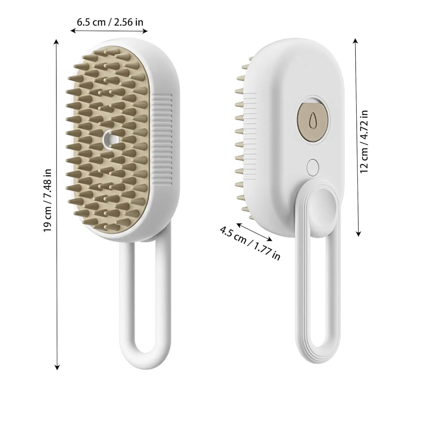 Brosse Chauffante Anti-Stress pour Chiens – Massage Relaxant & Réduction de l’Anxiété
