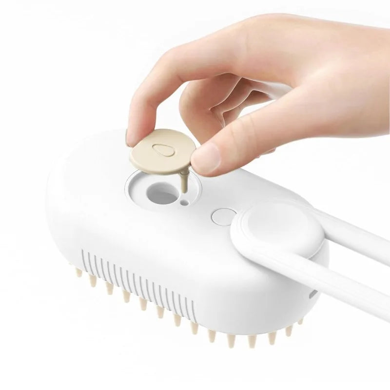 Brosse Chauffante Anti-Stress pour Chiens – Massage Relaxant & Réduction de l’Anxiété
