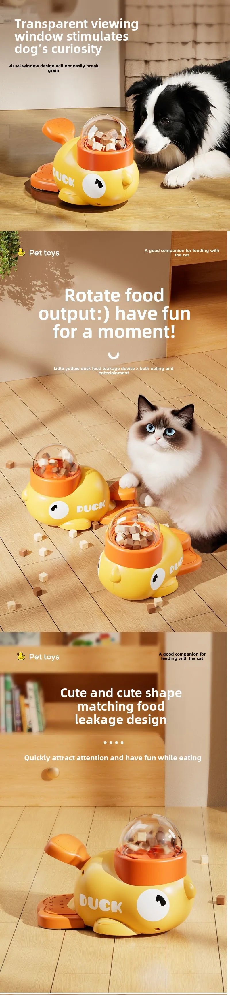 Distributeur Anti-Stress Interactif pour Chien et Chat – Jeu Intelligent + Récompense Gourmande
