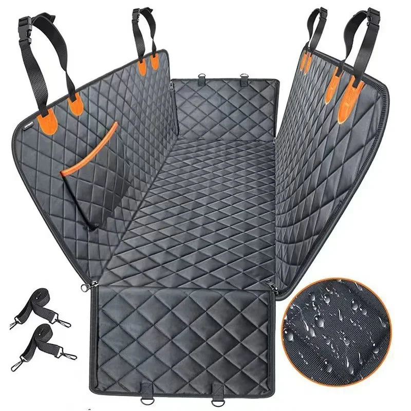 Housse de Voiture Premium pour Chien – Imperméable, Antidérapante & Confort Bien-Être