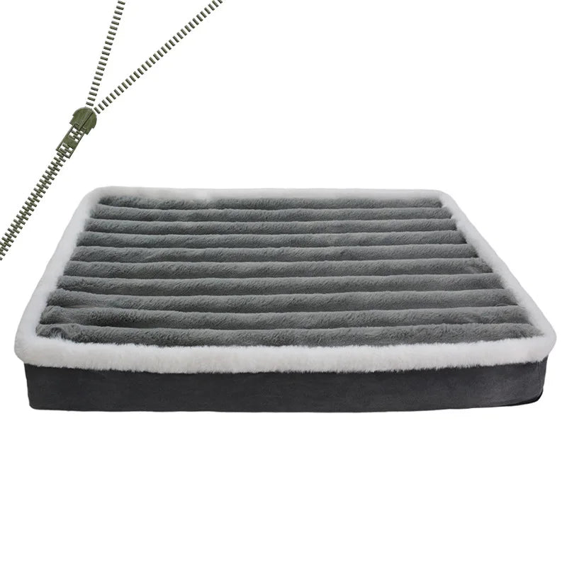 Coussin Orthopédique Ultra-Doux pour Chien – Anti-Stress, Moelleux et Lavable