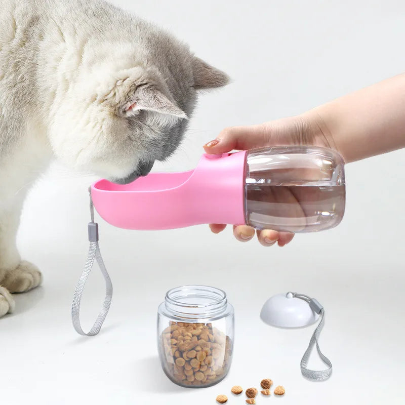 Gourde Premium 2-en-1 Anti-Stress pour Chiens & Chats – Hydratation & Repas Instantanés