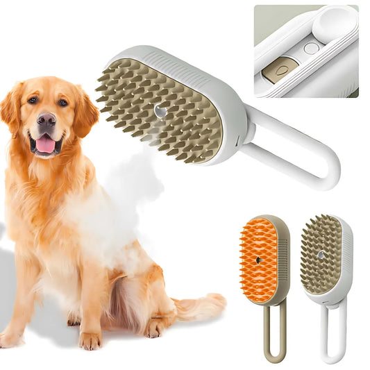 Brosse Chauffante Anti-Stress pour Chiens – Massage Relaxant & Réduction de l’Anxiété