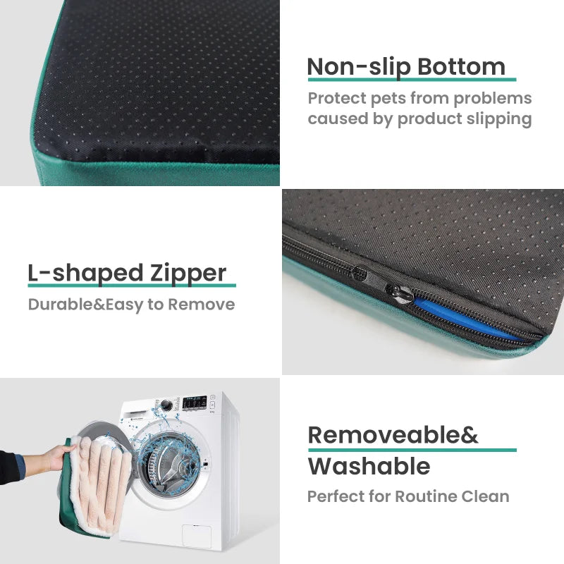 Coussin Orthopédique Ultra-Doux pour Chien – Anti-Stress, Moelleux et Lavable