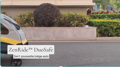 ZenRide™ DuoSafe – Poussette + Siège Auto 2-en-1 (Chien & Chat)